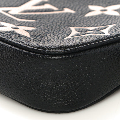 Louis Vuitton Empreinte Monogram Giant Mini Pochette Accessories Black 9 of 10