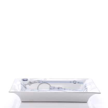 Hermes Porcelain Etude Pour Une Parure De Gala Change Tray 3 of 7
