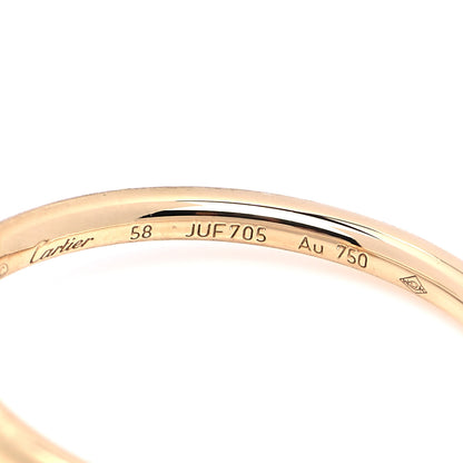 Cartier 18K Yellow Gold Small Juste Un Clou Ring 58 8.25 4 of 5