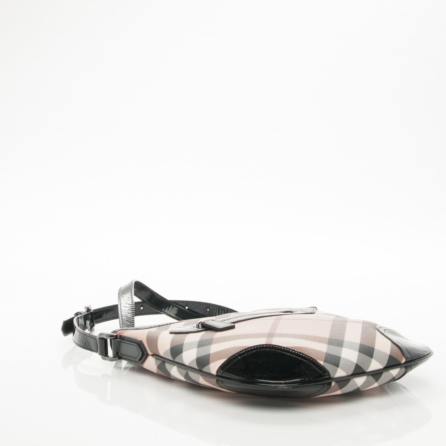 Supernova Check Small Dryden Crossbody Bag Black