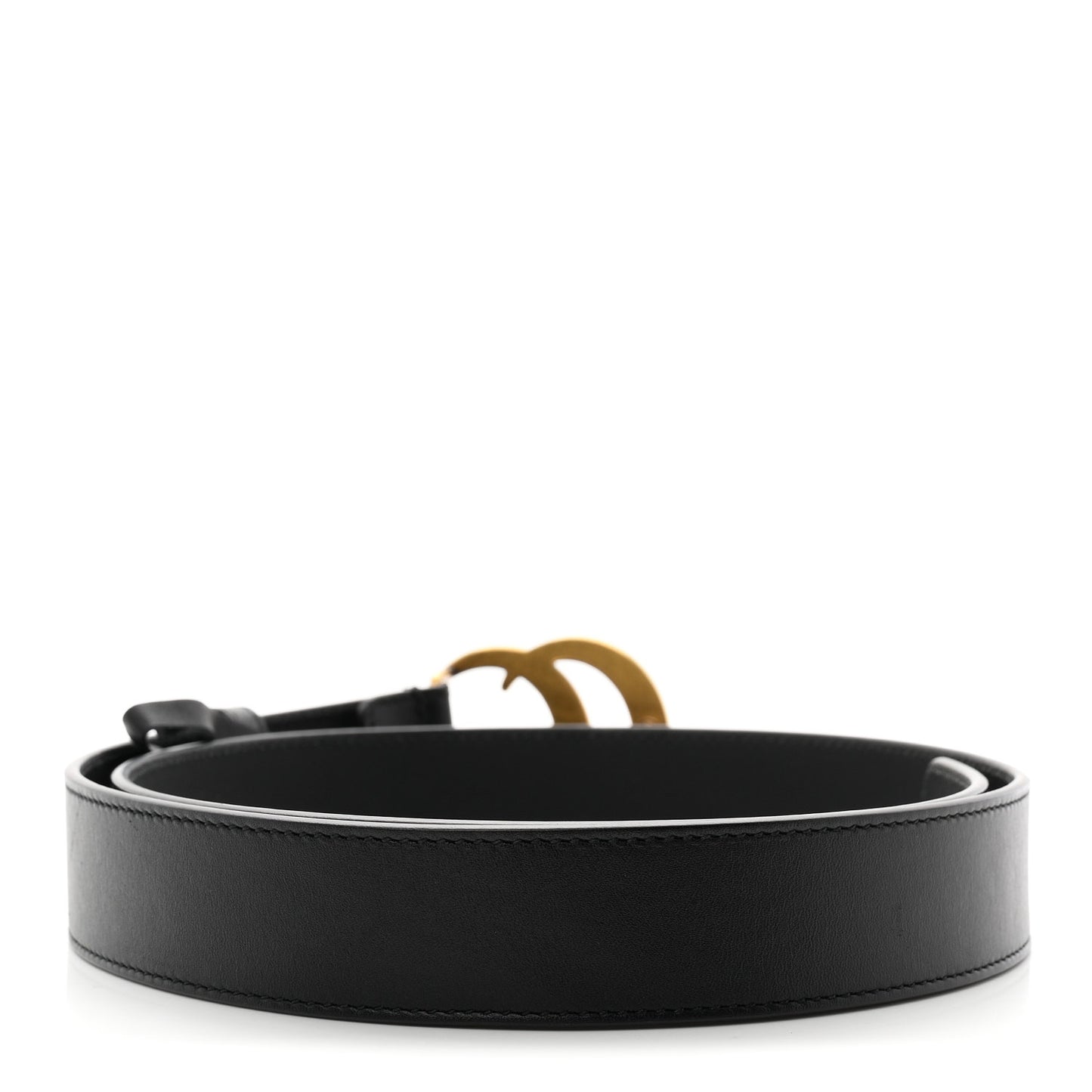 Calfskin Double G 30mm Belt 85 34 Black