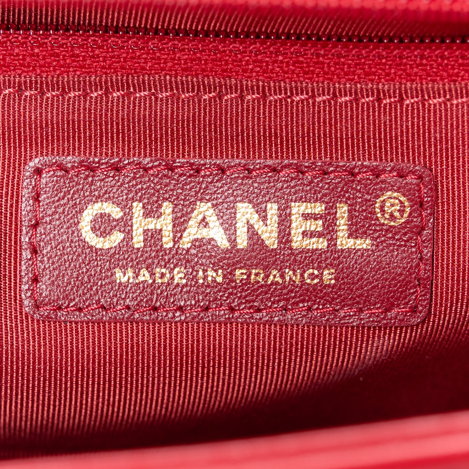 Chanel Lambskin Quilted New Medium Boy Flap Red 6 of 10