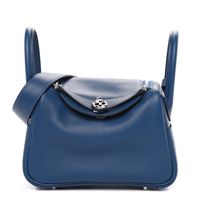 Hermes Swift Mini Lindy 20 Deep Bleu 1 of 8