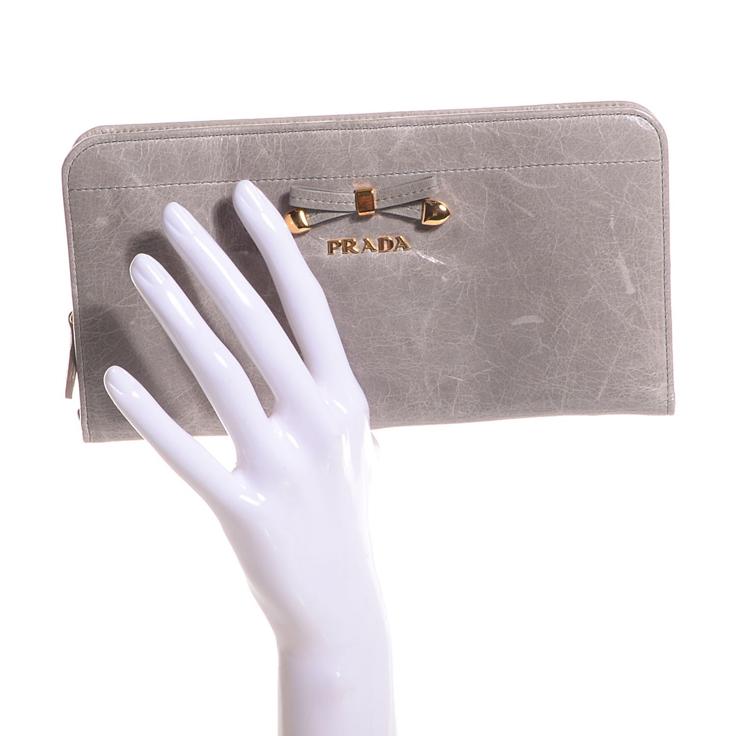 Vitello Shine Zip Around organizer Wallet Nube