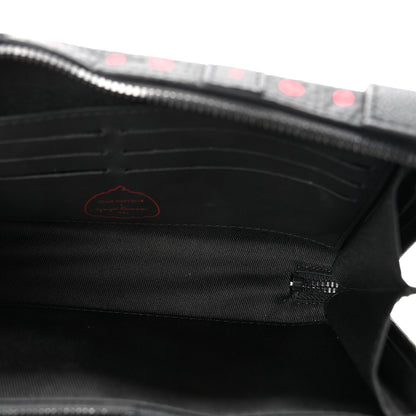 Louis Vuitton LV X YK Taurillon Monogram Soft Trunk Wallet Black Red 5 of 10