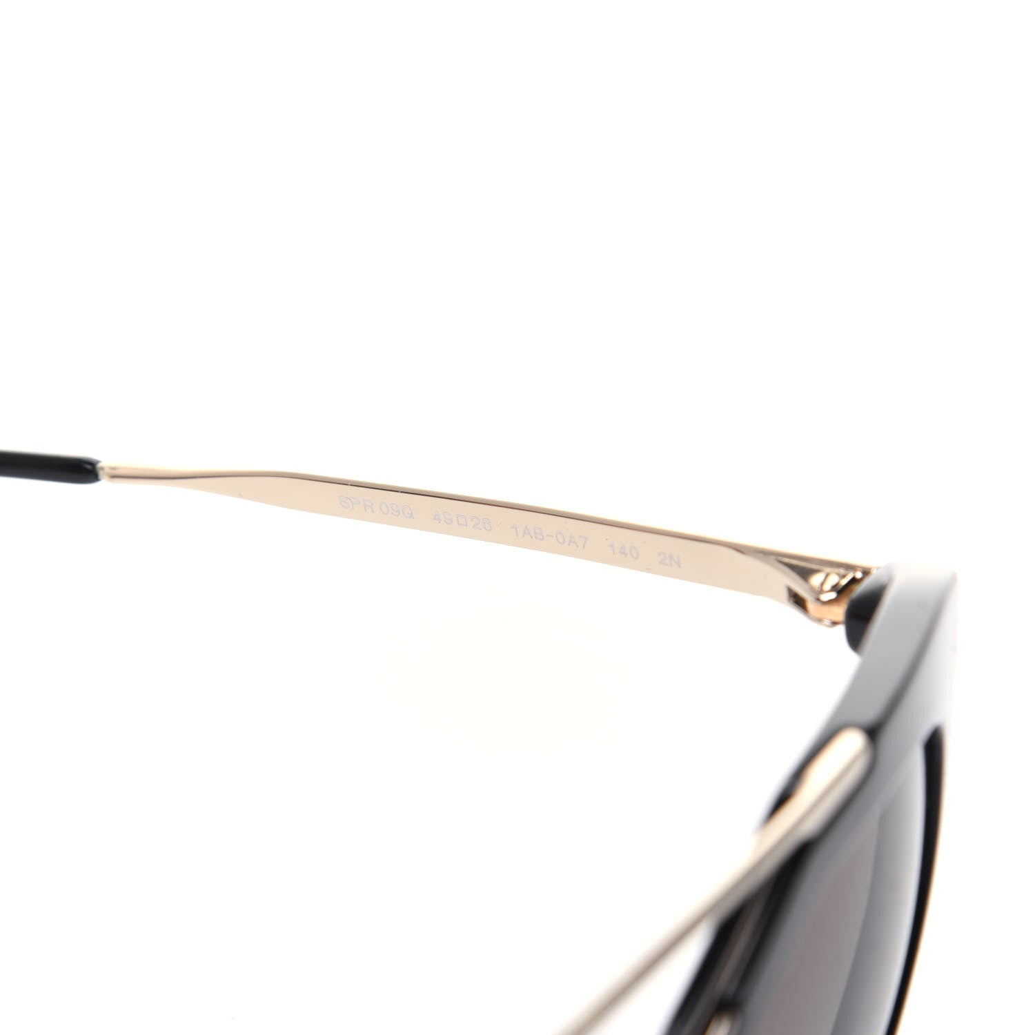 Prada Acetate Cinema Sunglasses SPR 09Q Black 5 of 8