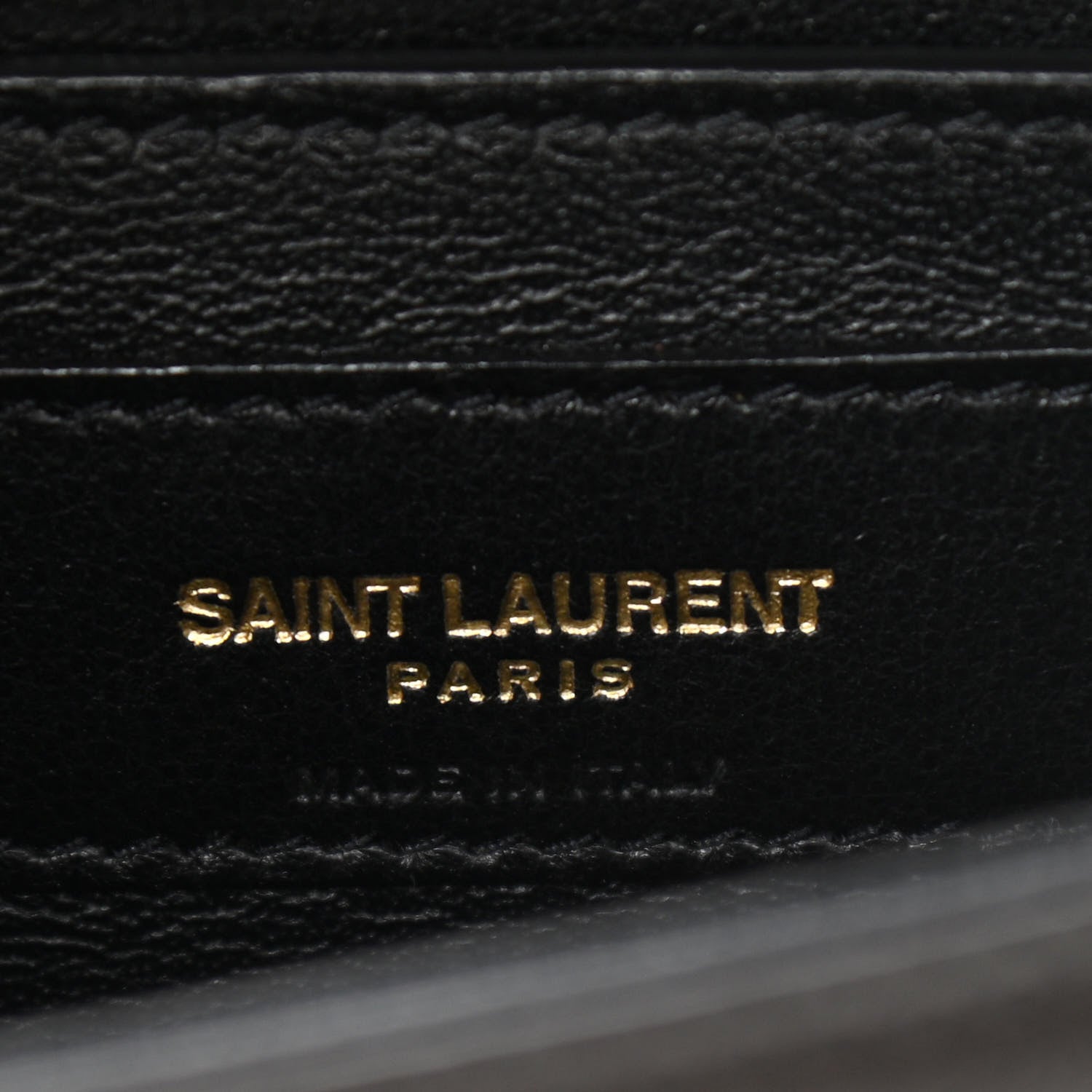 Saint Laurent Lamskin Chrissie Chain Shoulder Bag Black 7 of 11