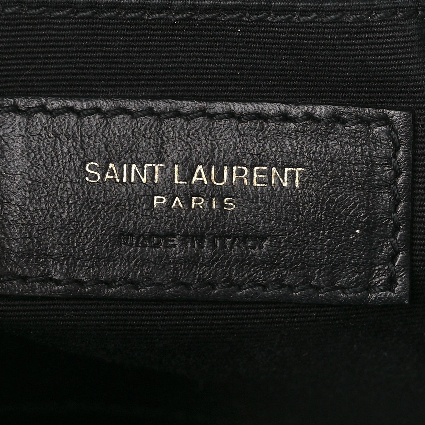 Calfskin Matelasse Monogram Lou Camera Bag Black