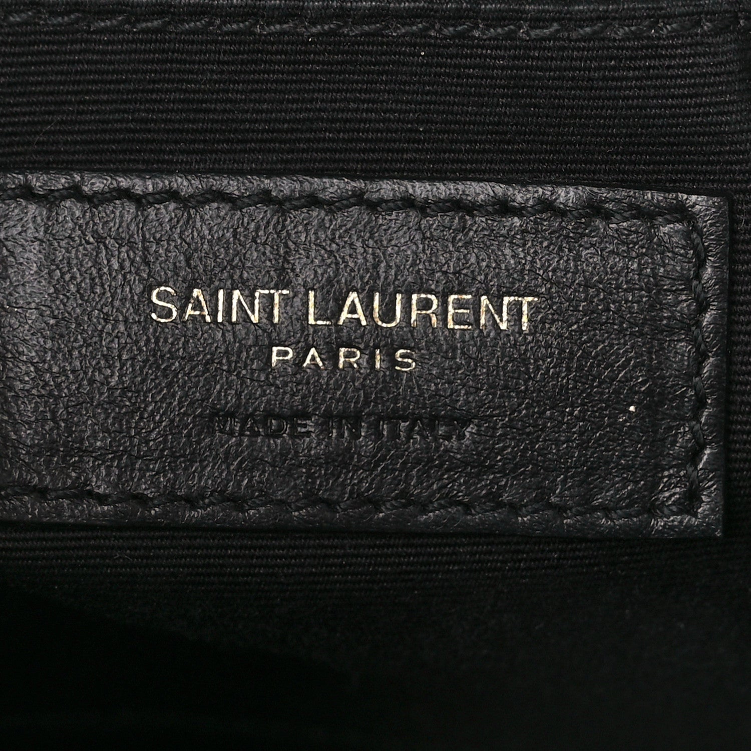 Saint Laurent Calfskin Matelasse Monogram Lou Camera Bag Black 6 of 11
