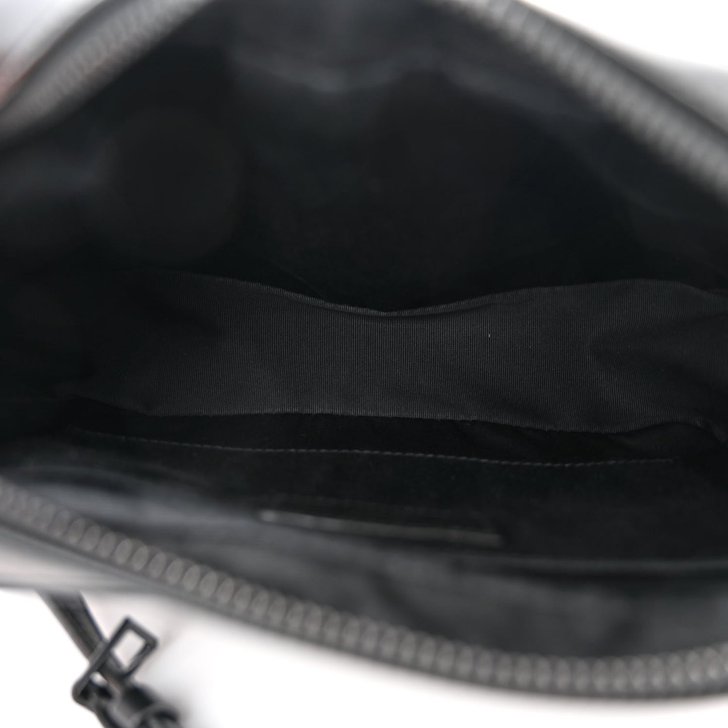Calfskin Matelasse Monogram Monochrome Lou Camera Bag Black