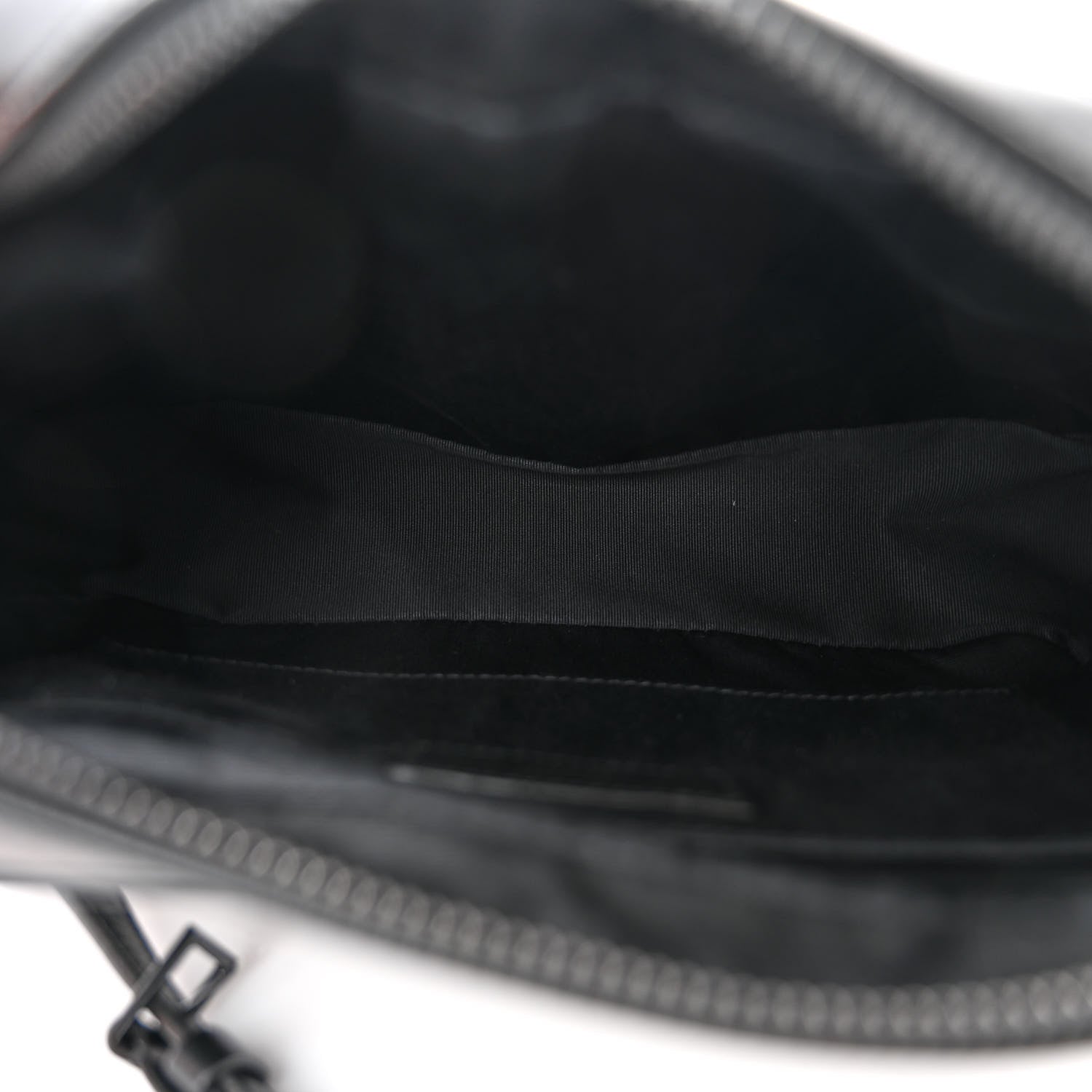 Saint Laurent Calfskin Matelasse Monogram Monochrome Lou Camera Bag Black 5 of 10