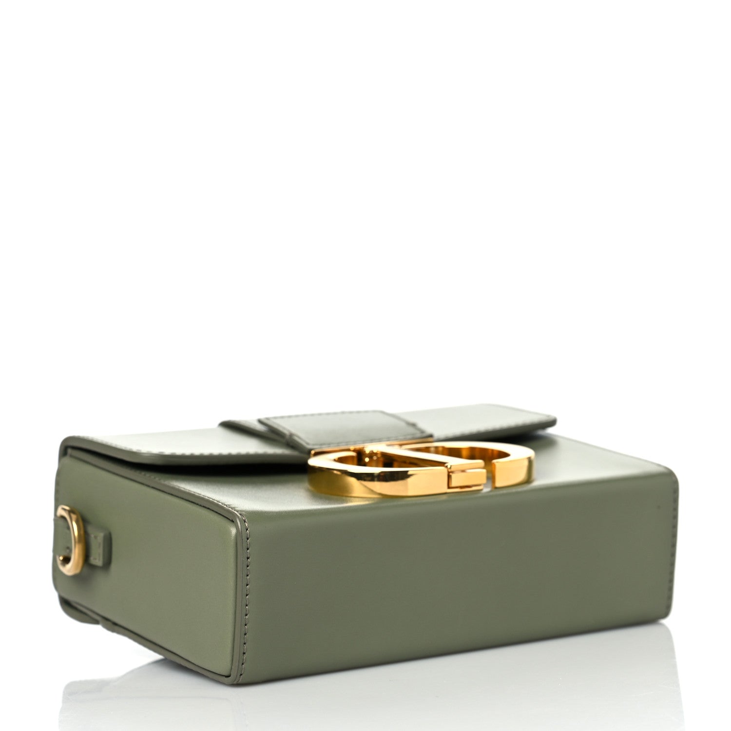 Christian Dior Box Calfskin 30 Montaigne Box Bag Mint Green 3 of 7