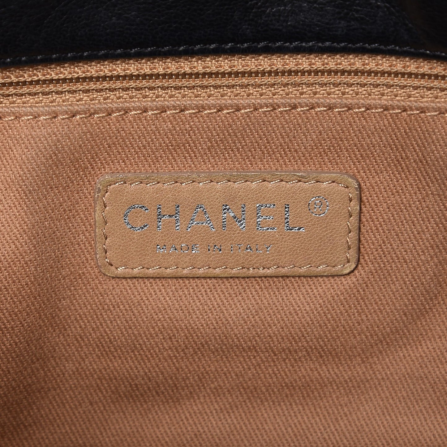 Calfskin Quilted VIP Flap Black
