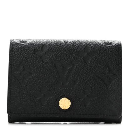 Louis Vuitton Empreinte Business Card Holder Black 1 of 8