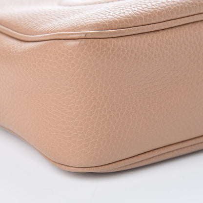 Gucci Pebbled Calfskin Small Soho Disco Bag Camelia 10 of 12