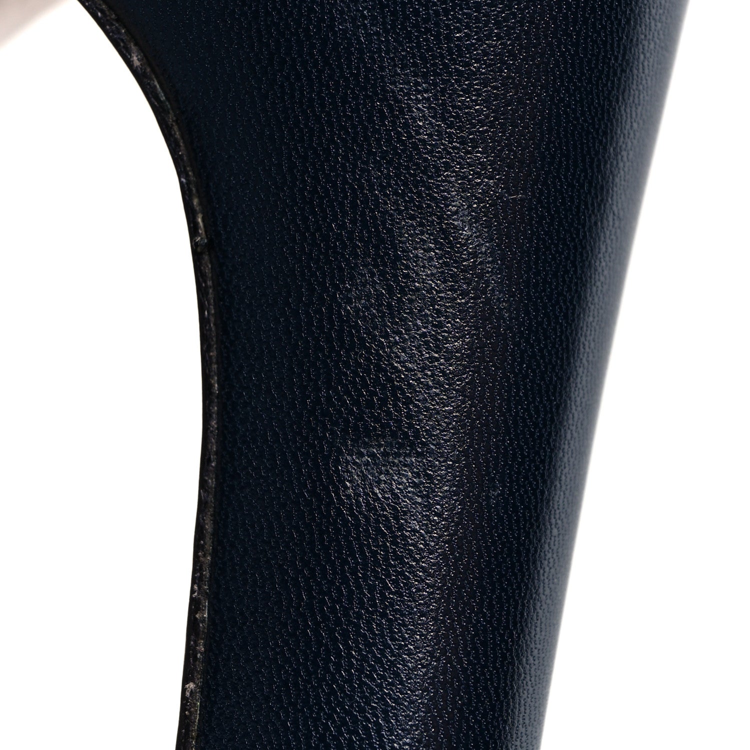 Gucci Calfskin Angel T-Strap Platform High Heel Pumps 38.5 Black 11 of 12