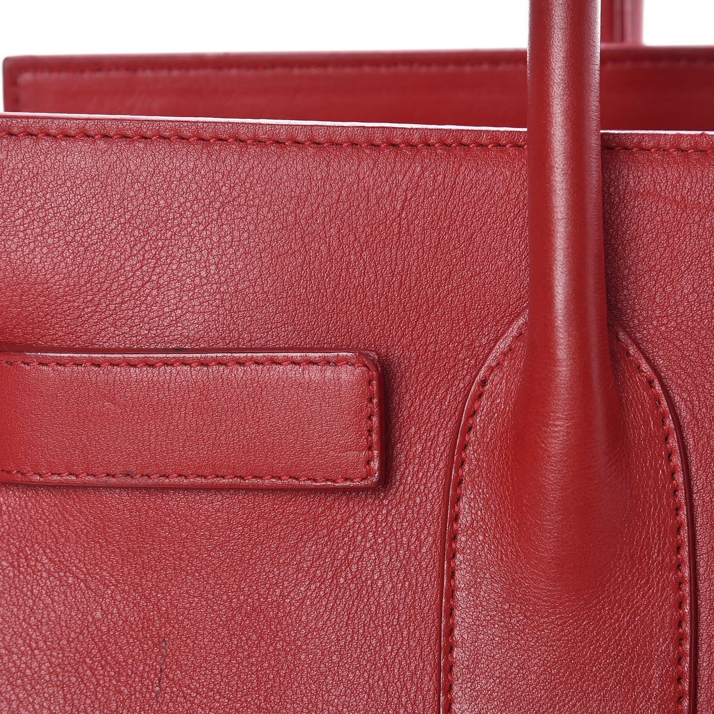 Calfskin Small Sac De Jour Rouge Orient
