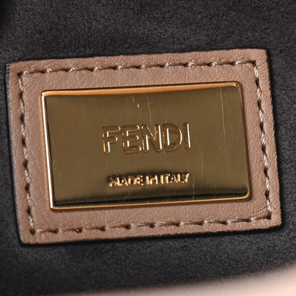 Fendi Vitello Seta Medium Peekaboo Iconic Satchel Cuoio 6 of 9
