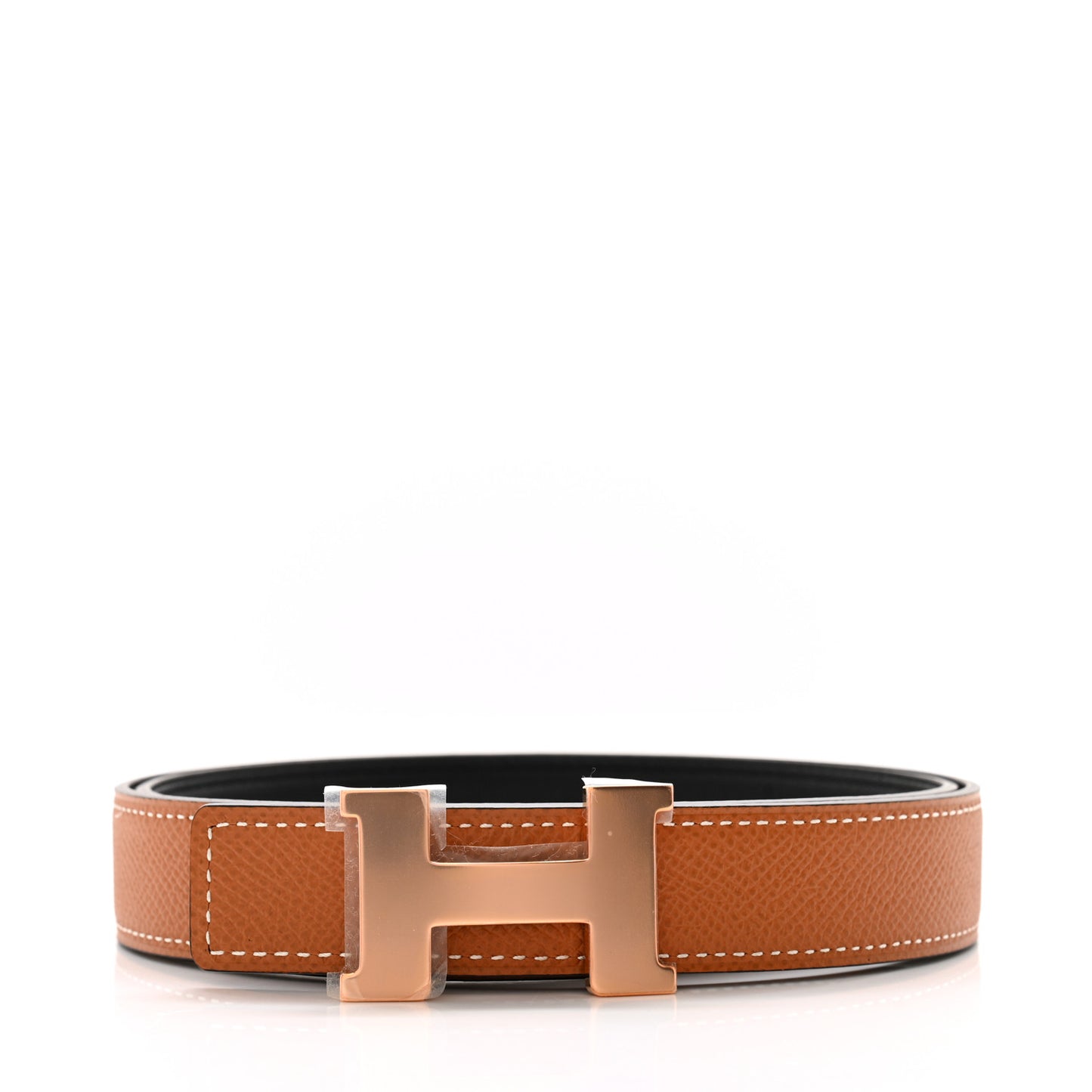 Swift Epsom 24mm Mini Constance H Belt 80 32 Black Gold