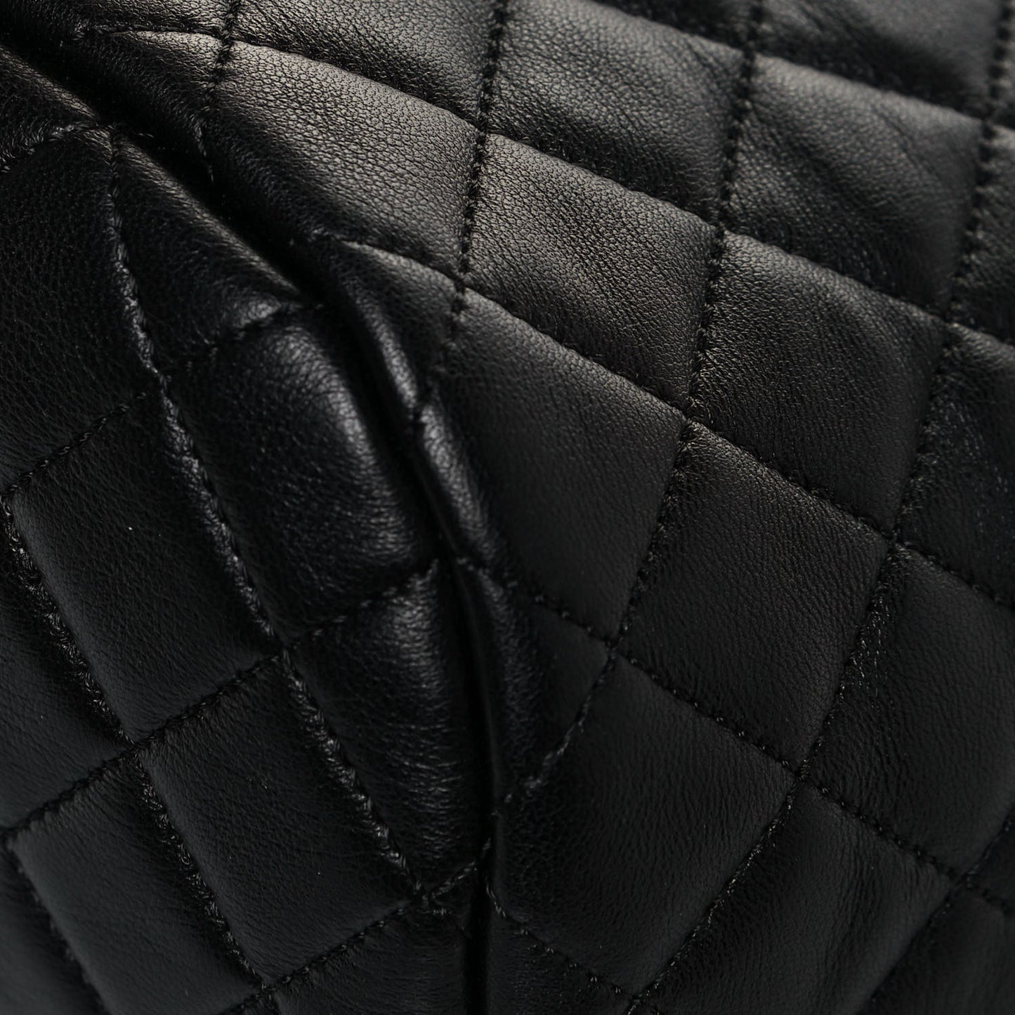 Lambskin Quilted Small Urban Spirit Backpack Black