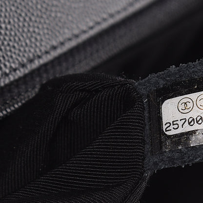 Chanel Caviar Quilted New Medium Boy Flap Black 7 of 9