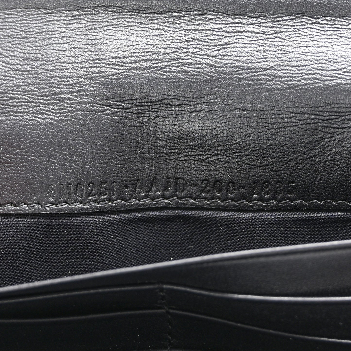 Nappa Matisse FF Embossed Continental Wallet Black