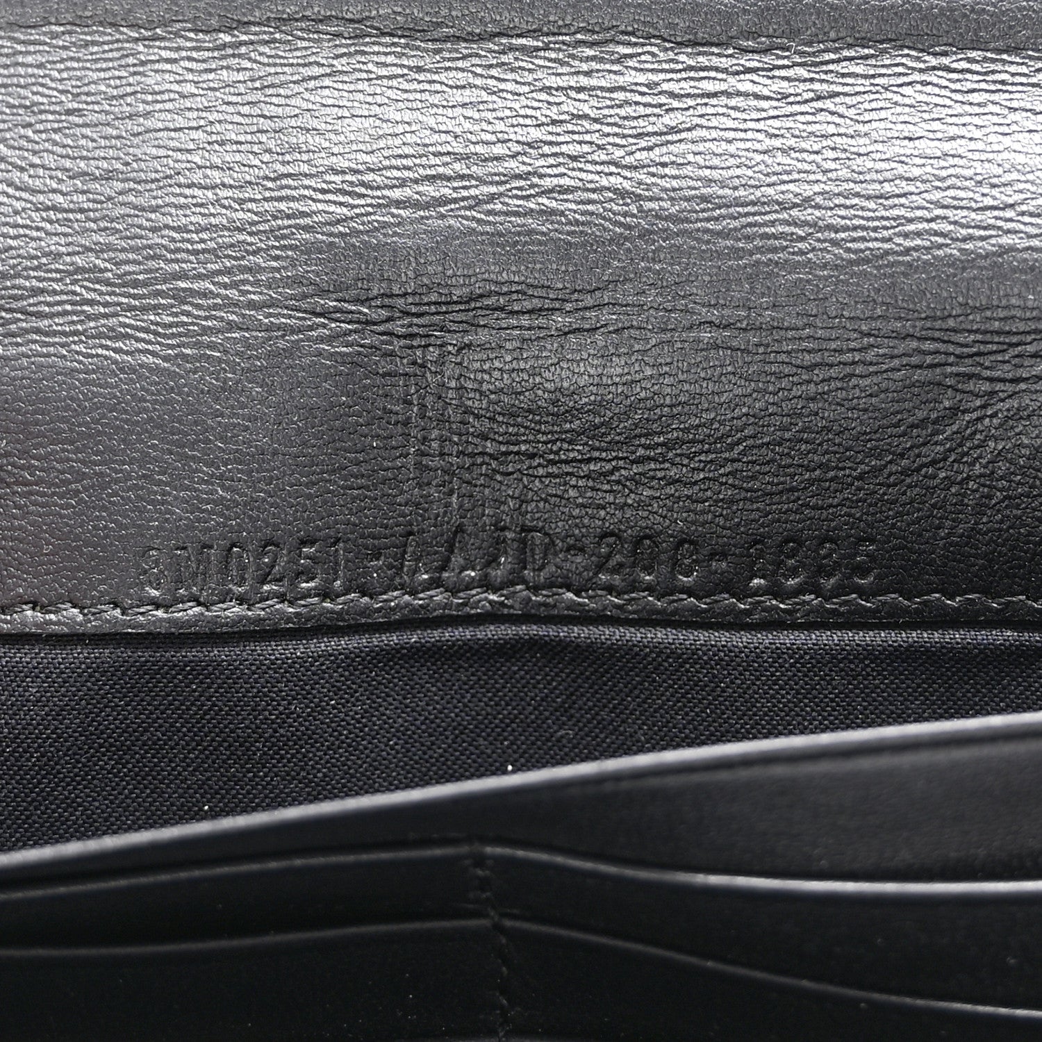 Fendi Nappa Matisse FF Embossed Continental Wallet Black 7 of 8