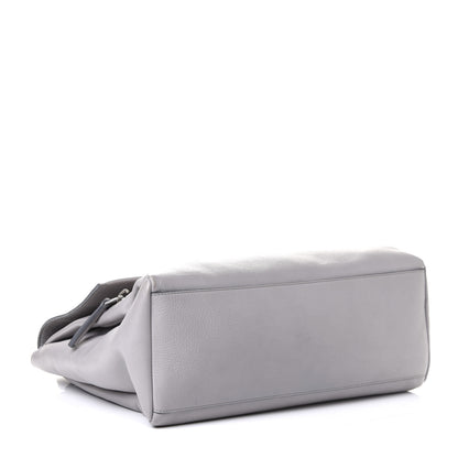 Givenchy Grained Calfskin Medium Pandora Pure Flap Bag Pearl Grey 5 of 19