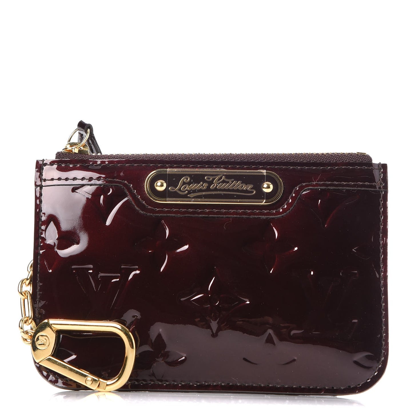 Vernis Key Pouch Amarante