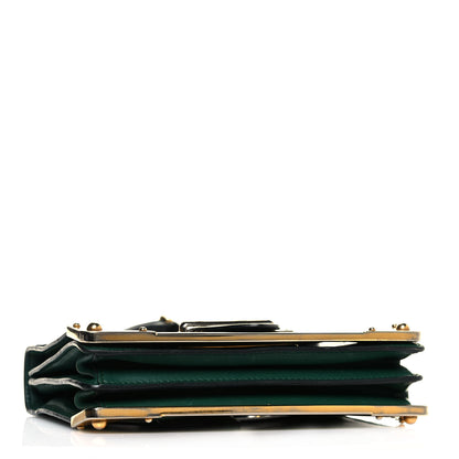 Prada City Calf Saffiano Cahier Bag Biliardo Black 4 of 15