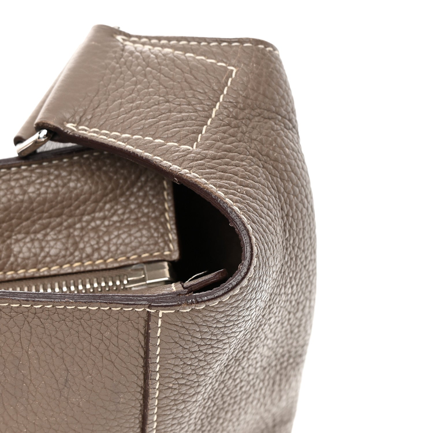 Hermes Taurillon Clemence Sac Good News PM Etoupe 15 of 17