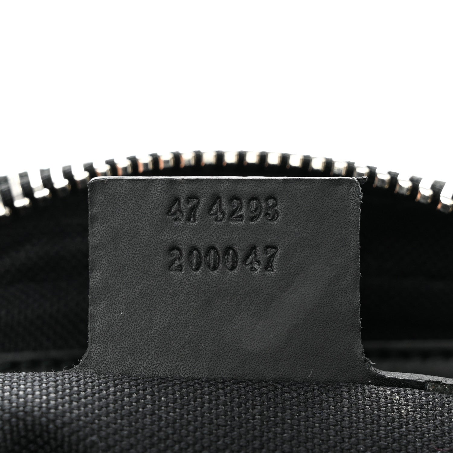 Gucci Soft GG Supreme Monogram Web Belt Bag Black Grey 7 of 11