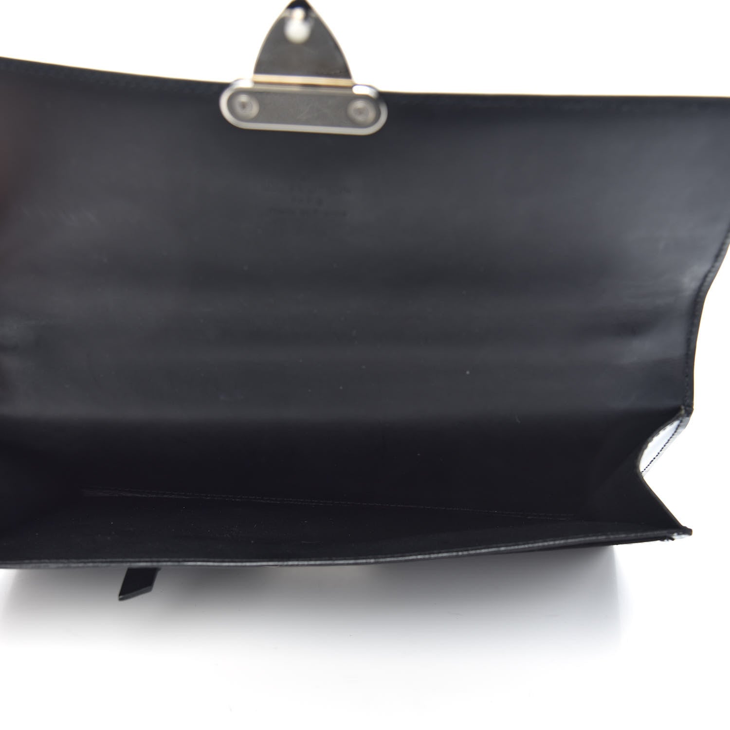 Louis Vuitton Monogram Glace Anouchka Pochette MM Black 6 of 7