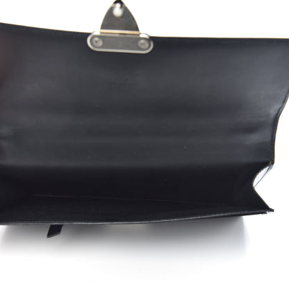 Louis Vuitton Monogram Glace Anouchka Pochette MM Black 6 of 7