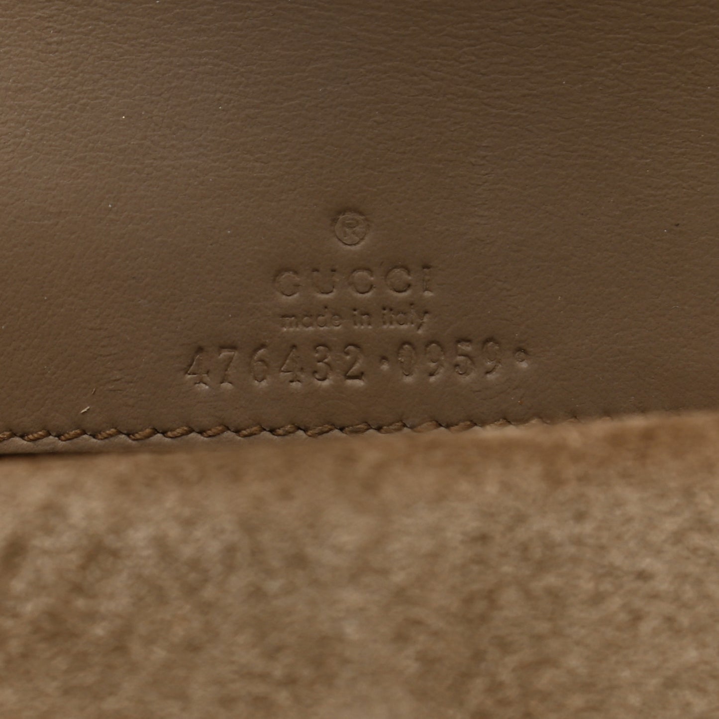 GG Supreme Monogram Super Mini Dionysus Shoulder Bag Taupe