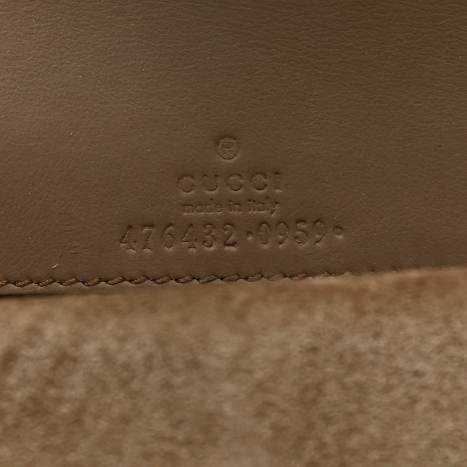 Gucci GG Supreme Monogram Super Mini Dionysus Shoulder Bag Taupe 6 of 11