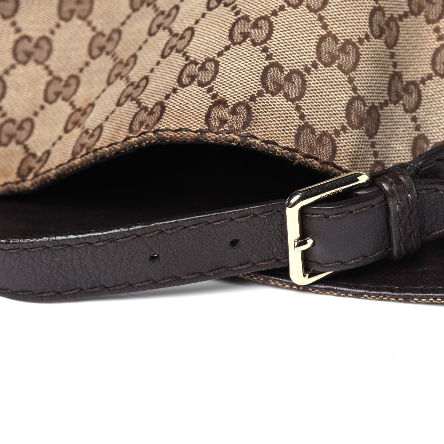 Gucci Monogram Charlotte Medium Hobo Brown 24 of 29