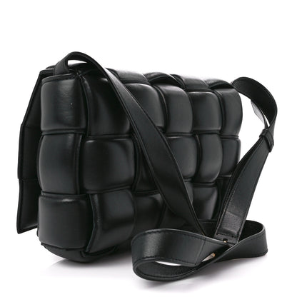 Bottega Veneta Nappa Maxi Intreccio Padded Cassette Crossbody Bag Black 2 of 11