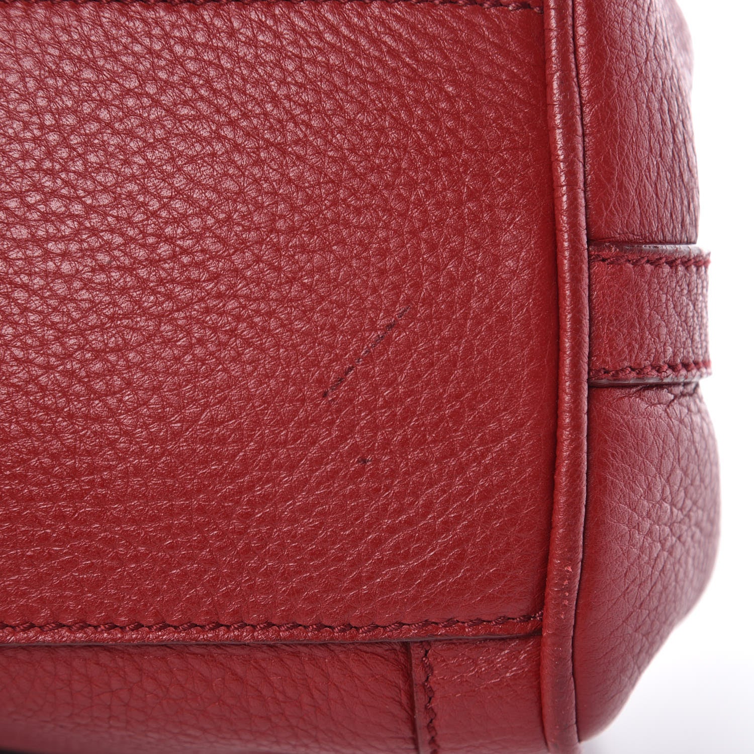 Dolce & Gabbana Calfskin Padlock Shoulder Bag Red 9 of 13