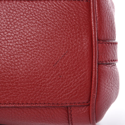 Dolce & Gabbana Calfskin Padlock Shoulder Bag Red 9 of 13