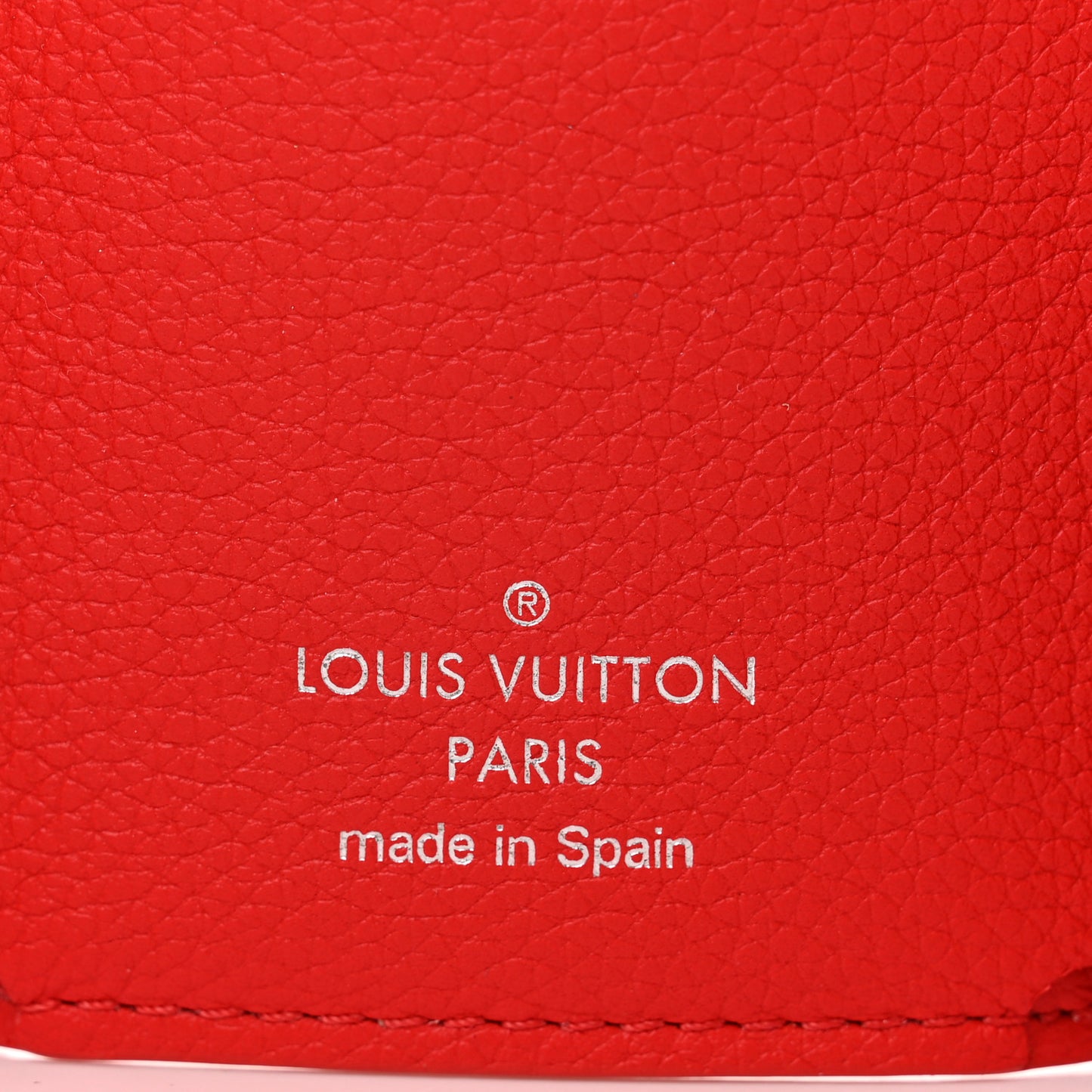 Calfskin Lockmini Wallet Kabuki