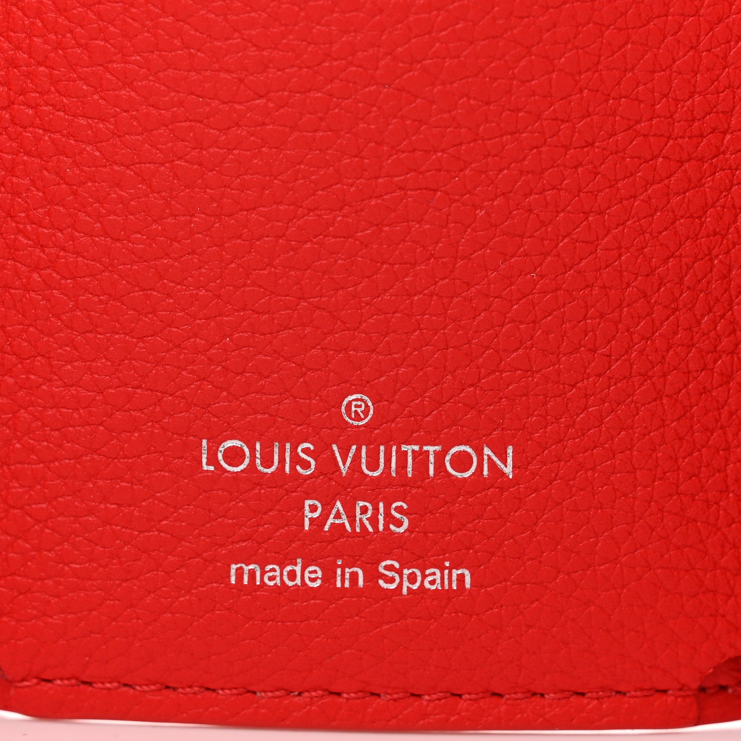 Louis Vuitton Calfskin Lockmini Wallet Kabuki 6 of 7