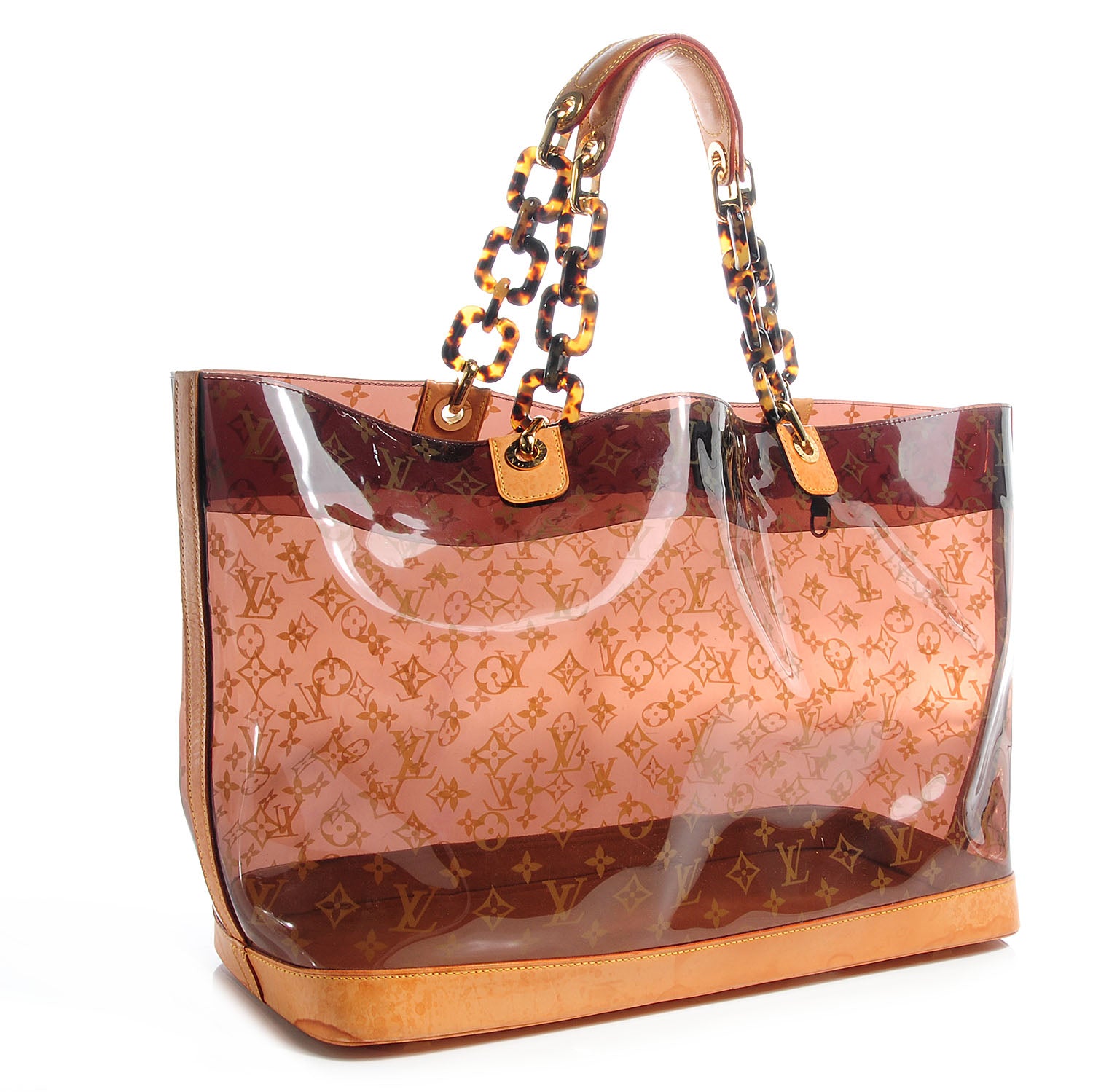 Louis Vuitton Vinyl Cabas Sac Ambre GM 3 of 8