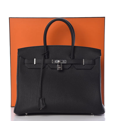 Hermes Togo Birkin 35 Black 35 of 35