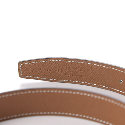 Hermes Swift Epsom 24mm Constance H Belt 80 Gold Black 3 of 8