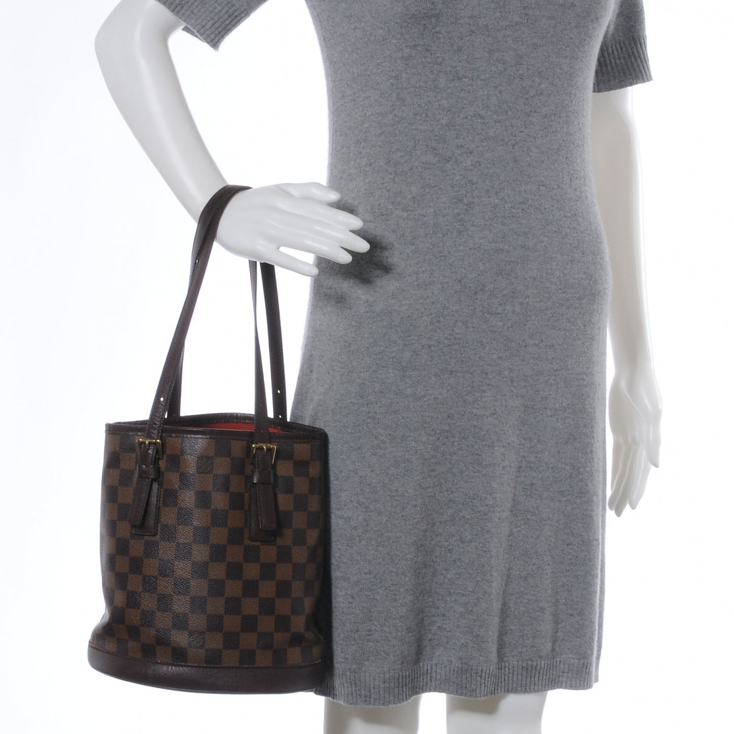 Damier Ebene Marais Bucket 23
