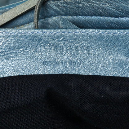 Balenciaga Agneau Classic Hardware City Bleu Acier 6 of 21