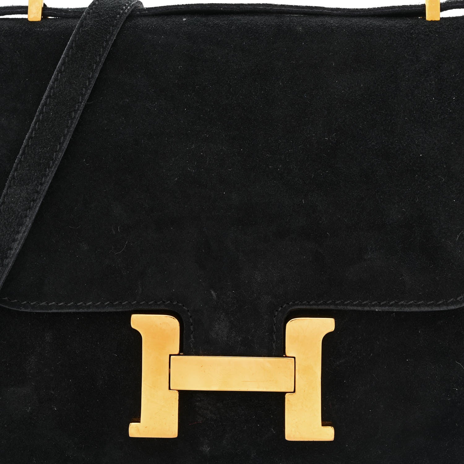 Hermes Veau Doblis Constance 18 Black 10 of 13