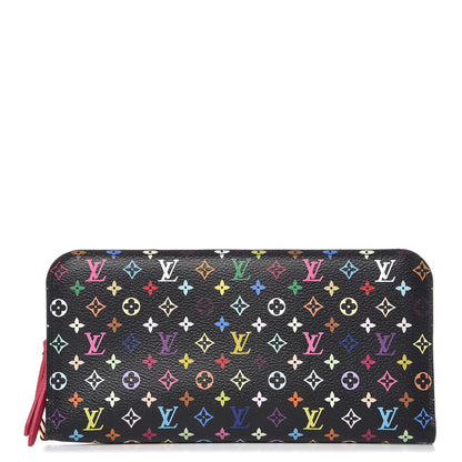 Louis Vuitton Monogram Multicolor Insolite Wallet Black Grenade 1 of 7
