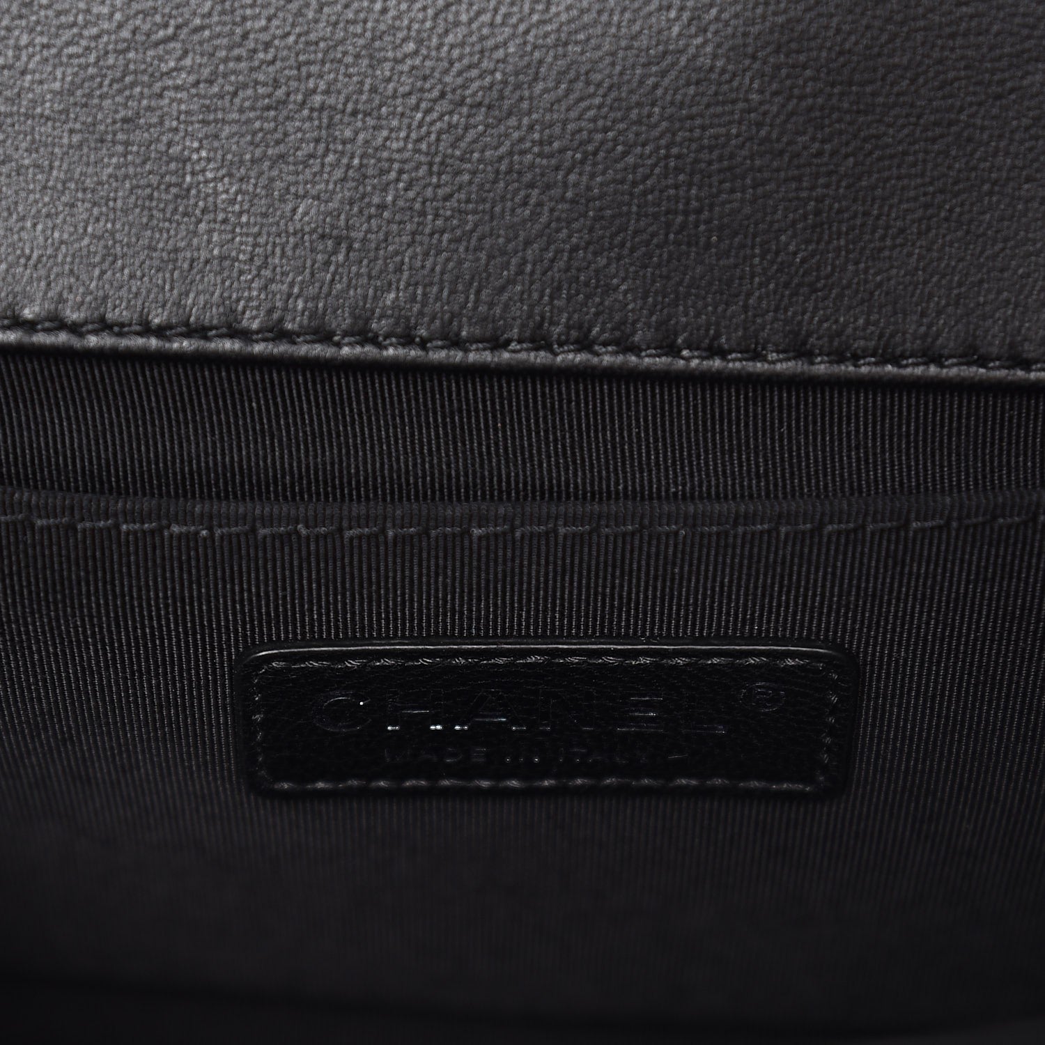 Chanel Lambskin Quilted Medium Boy Flap Black 6 of 8